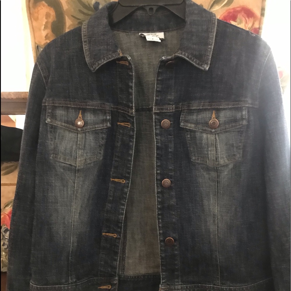 ANN TAYLOR LOFT DENIM JACKET